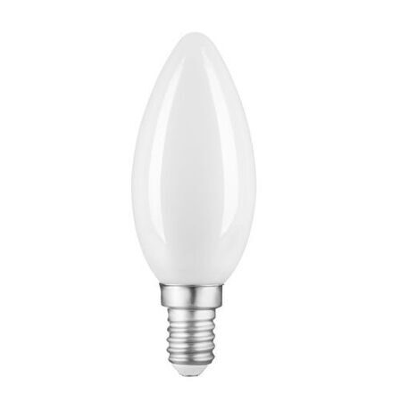 Лампа Gauss Filament Свеча 9W 590lm 3000К Е14 milky диммируемая LED 103201109-D