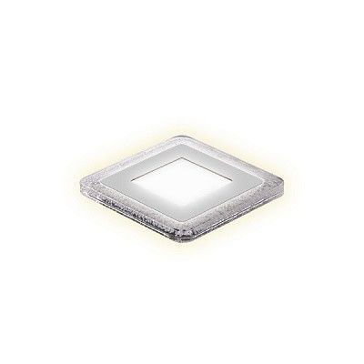 Светильник Gauss Bubbles кв3+3W, 350lm 3000K 180-265V IP20 монт D80 103*103*31мм 3 реж LED BL320