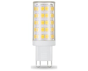 Лампа Gauss G9 AC185-265V 3,5W 460lm 3000K керамика LED 107009105